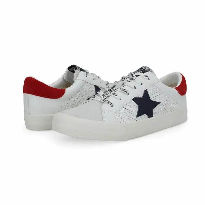 Vintage Havana Low Tops Women GRANDE 8211 WHITE NAVY RED White Navy Red Vintage Havana Low Tops Women GRANDE 8211 WHITE NAVY RED White Navy Red