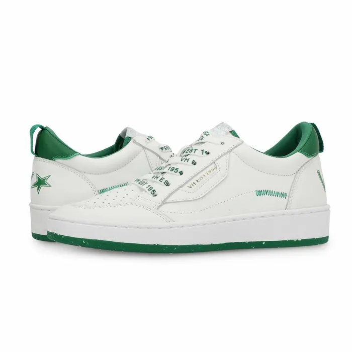 Vintage Havana Low Tops Women SWAG 8211 WHITE GREEN White Green Vintage Havana Low Tops Women SWAG 8211 WHITE GREEN White Green