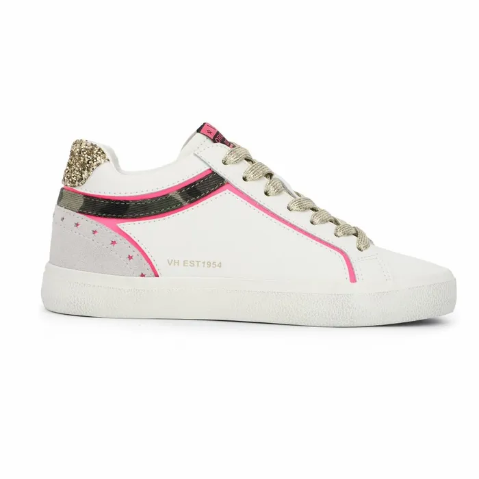Vintage Havana Low Tops Women YAYA 8211 WHITE CAMO MIX White Camo Mix