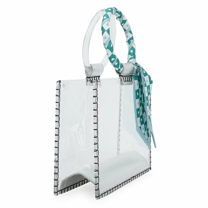 Vintage Havana Small Bags Women MINI MOLLY 8211 SCARF TURQUOISE