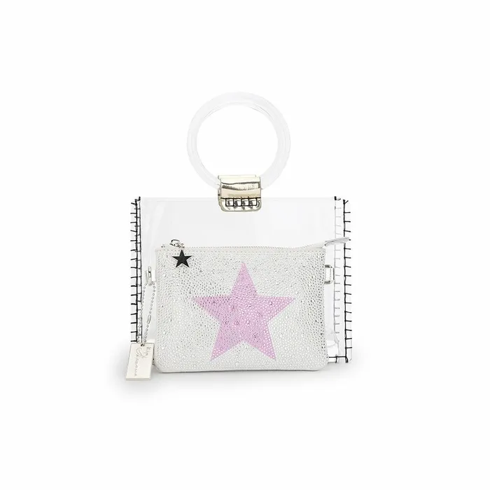 Vintage Havana Small Bags Women MINI MOLLY 8211 SILVER GLITTER