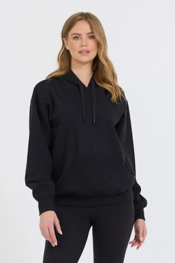 Vintage Havana Sweatshirts Women Black Proweave Pullover Hoodie Black