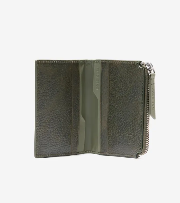 Wallets Men Cole Haan Colorblock Zip Front Pocket Wallet Olive Wallets Men Cole Haan Colorblock Zip Front Pocket Wallet Olive