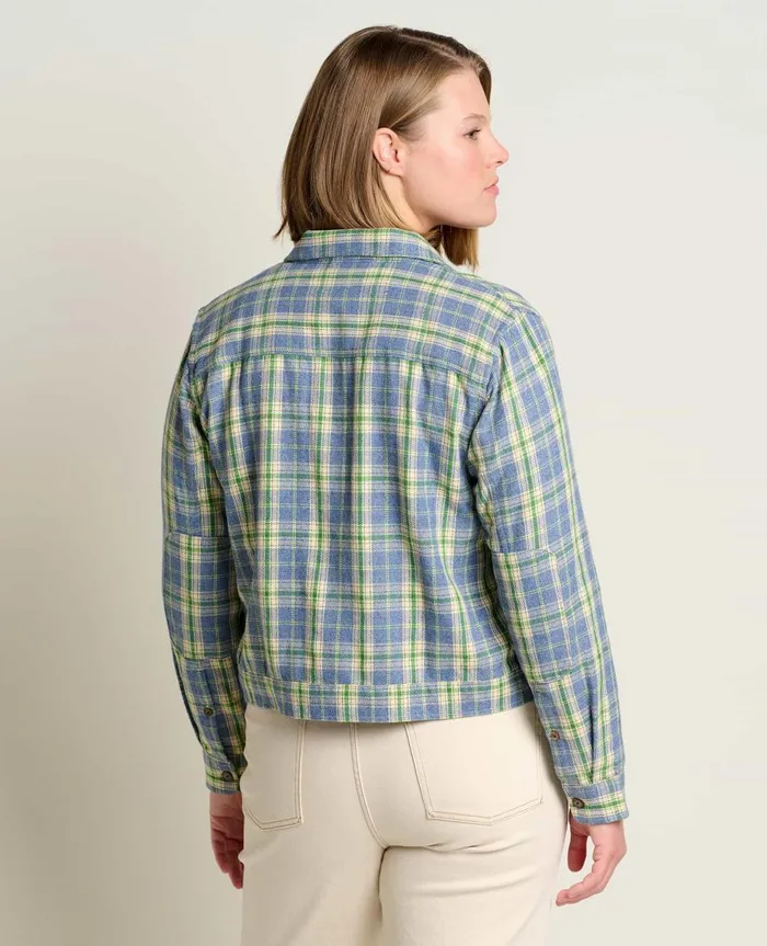 Women039s Bodie Shirt Jacket Cornflower ToadandCo Tops and TShirts