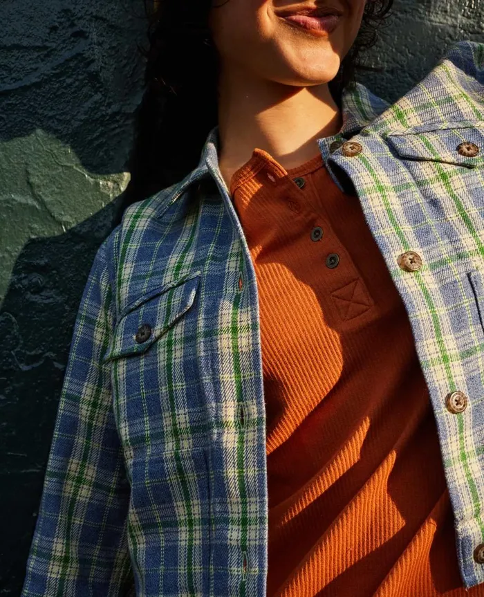 Women039s Bodie Shirt Jacket Cornflower ToadandCo Tops and TShirts