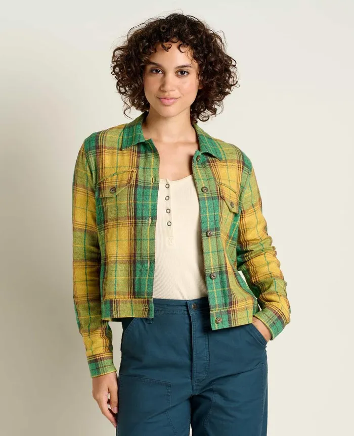 Women039s Bodie Shirt Jacket Jadeite ToadandCo Tops and TShirts