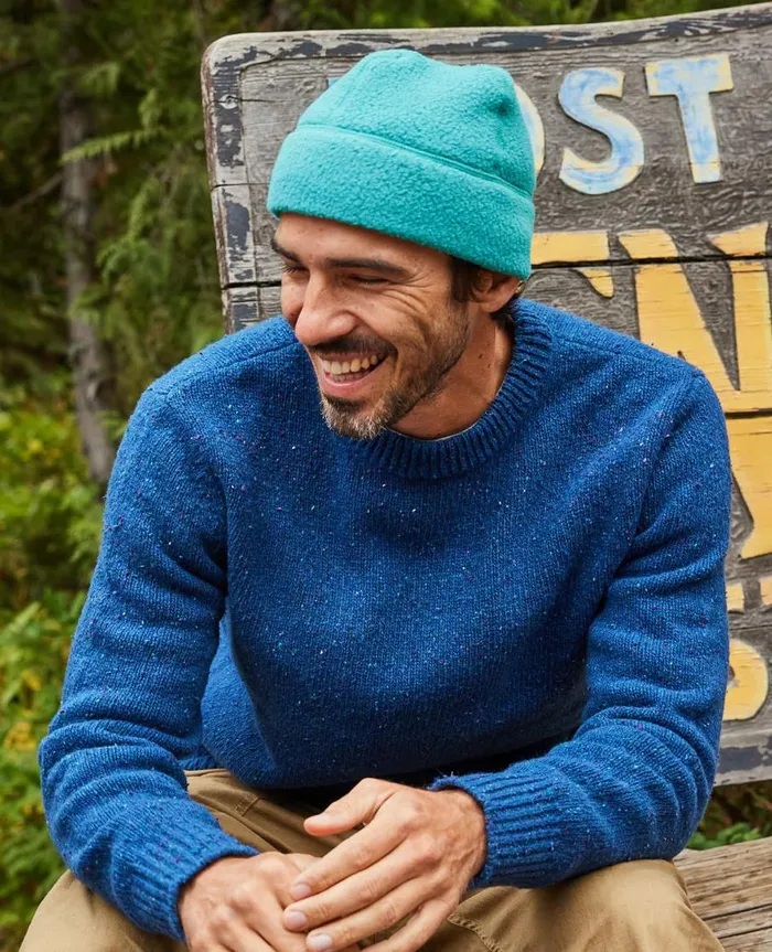 Women039s Campo Fleece Beanie Cyan ToadandCo Underwear and Accessories
