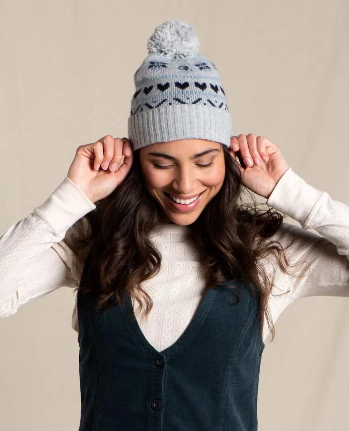 Women039s Cazadero Pom Beanie Heather Grey ToadandCo Underwear and Accessories Women039s Cazadero Pom Beanie Heather Grey ToadandCo Underwear and Accessories