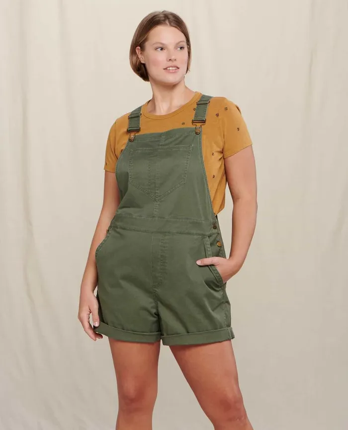 Women039s Cottonwood Shorteralls Beetle Vintage Wash ToadandCo Jumpsuits and Overalls