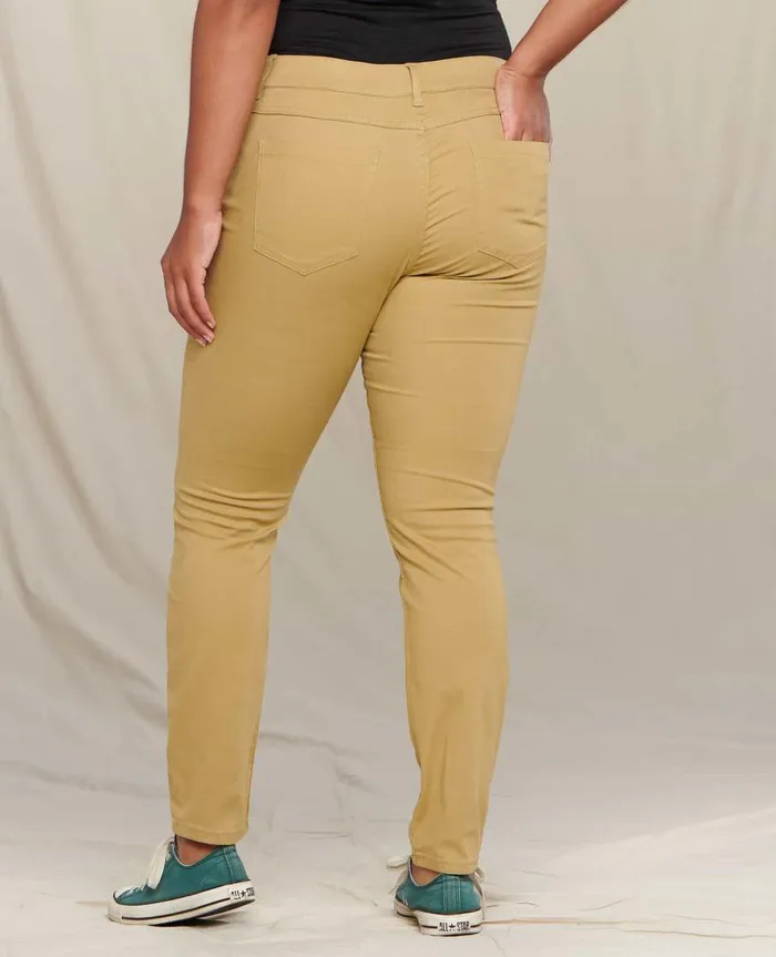Women039s Earthworks 5 Pocket Skinny Pant Mantis ToadandCo Pants