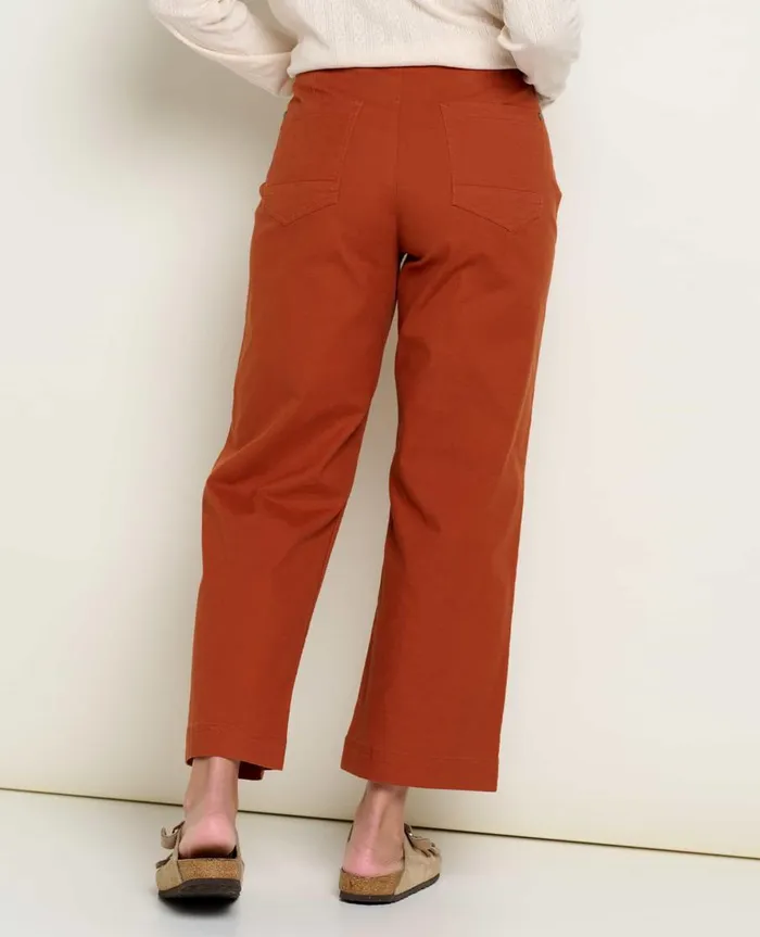 Women039s Earthworks Wide Leg Pant Cinnamon ToadandCo Pants