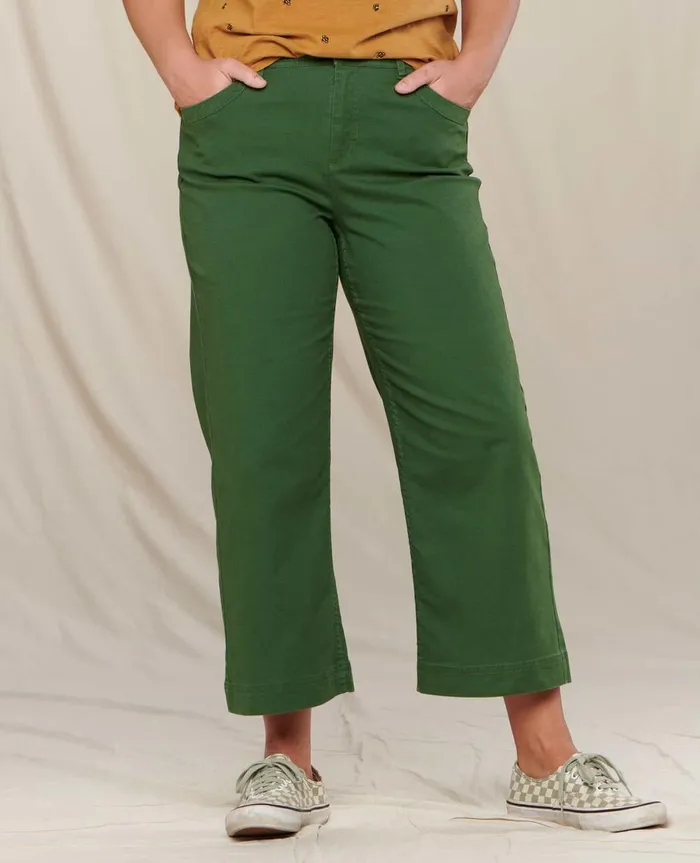 Women039s Earthworks Wide Leg Pant Pasture ToadandCo Pants