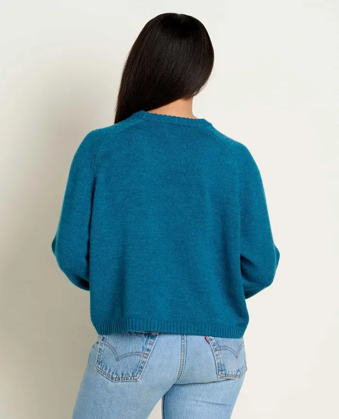 Women039s Foxfern Crew Sweater Hydro ToadandCo Sweaters