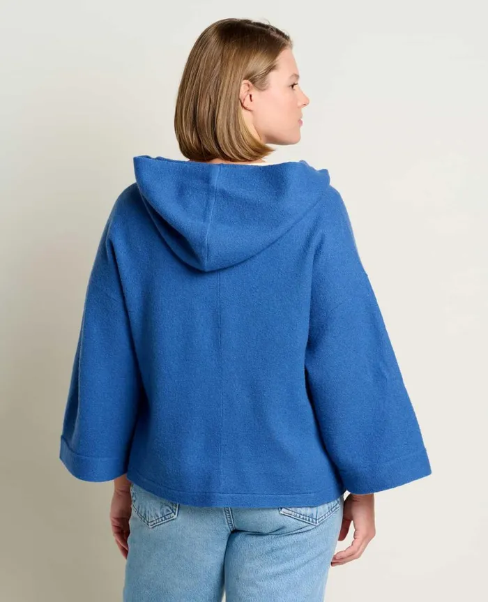 Women039s Heartfelt Poncho Cornflower ToadandCo Sweaters