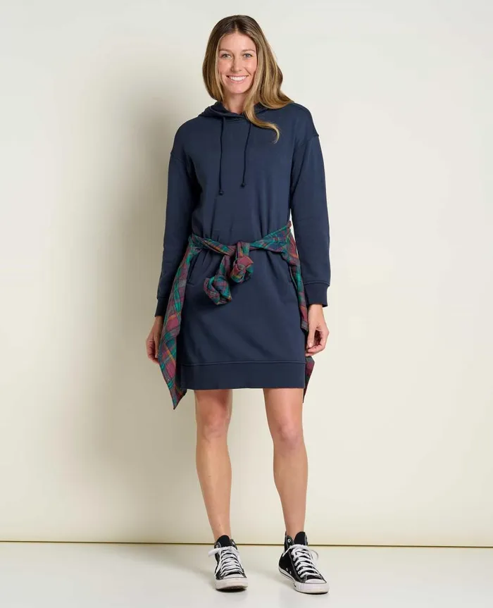 Women039s Hemp Daybreaker Hooded Dress Big Sky ToadandCo Dresses