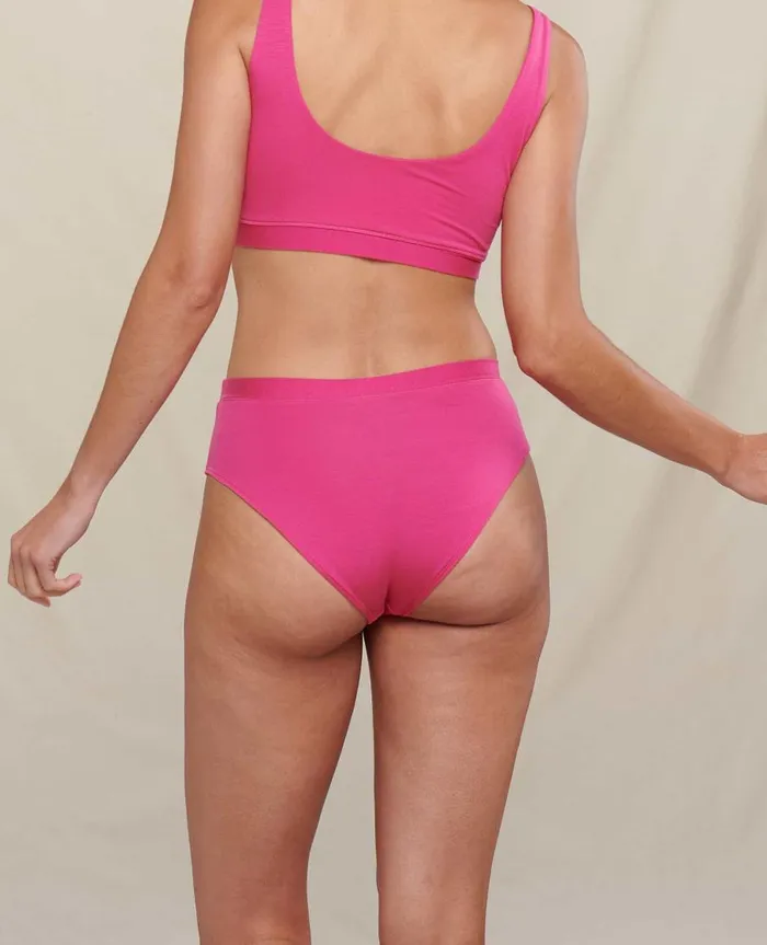 Women039s High Rise Bikini Hibiscus ToadandCo Underwear and Accessories