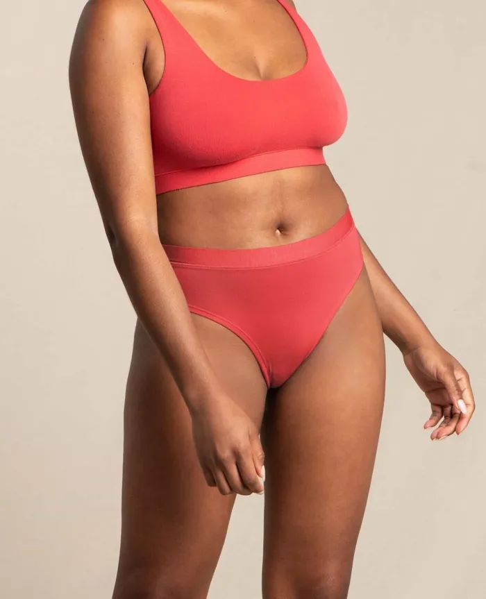 Women039s High Rise Bikini Lingonberry ToadandCo Underwear and Accessories