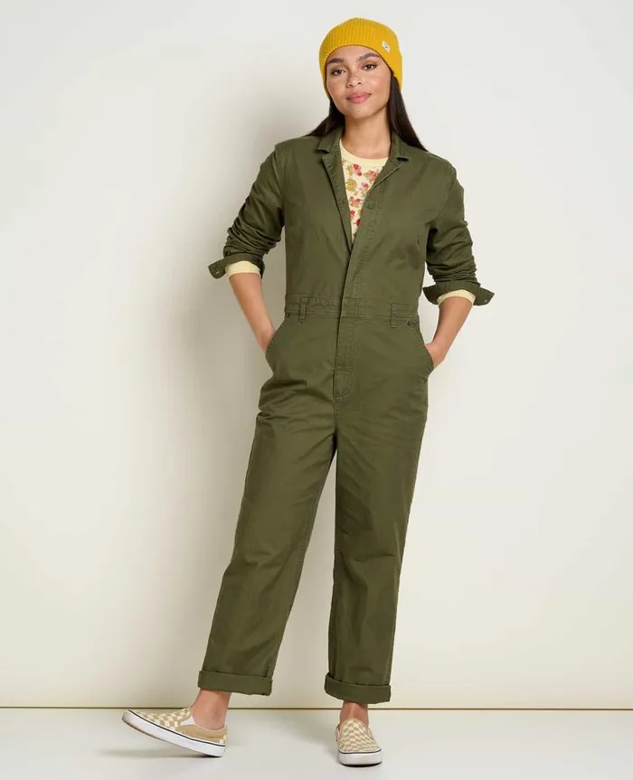 Women039s Juniper Coverall Olive ToadandCo Jumpsuits and Overalls