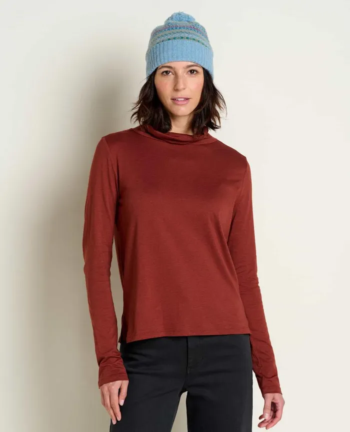 Women039s Maisey Long Sleeve TNeck Manzanita ToadandCo Tops and TShirts