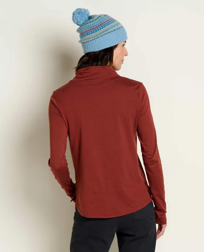 Women039s Maisey Long Sleeve TNeck Manzanita ToadandCo Tops and TShirts