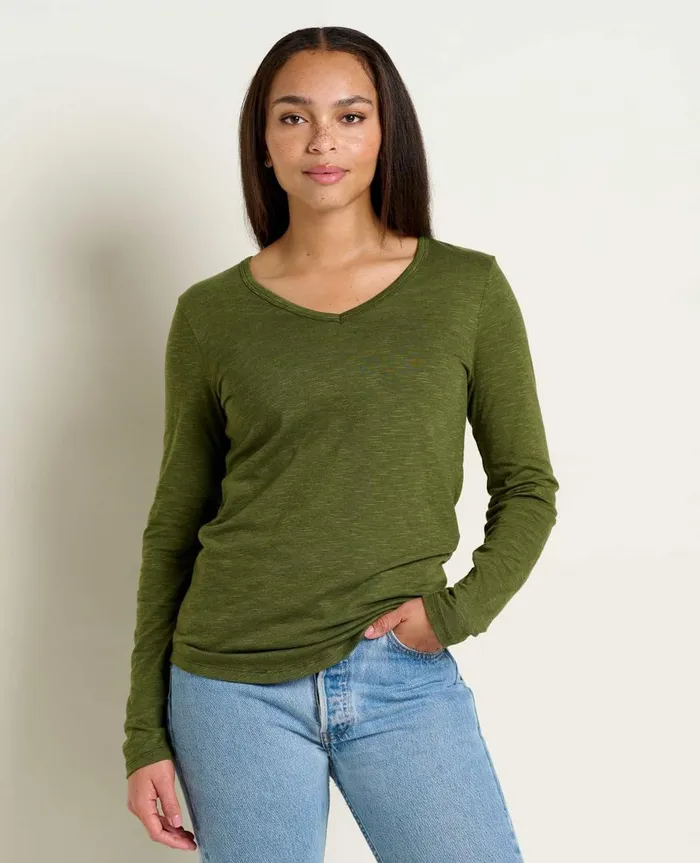 Women039s Marley II Long Sleeve Tee Chive ToadandCo Tops and TShirts