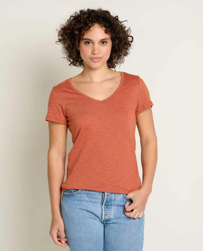 Women039s Marley II Short Sleeve Tee Auburn ToadandCo Loungewear and Sleep