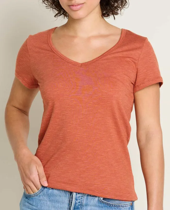 Women039s Marley II Short Sleeve Tee Auburn ToadandCo Loungewear and Sleep