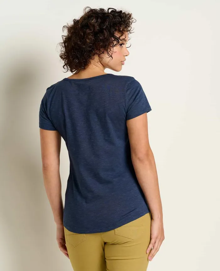 Women039s Marley II Short Sleeve Tee True Navy ToadandCo Loungewear and Sleep