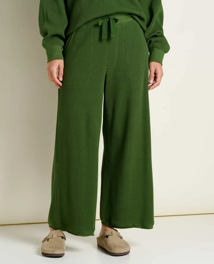 Women039s McCloud Wide Leg Pant Chive ToadandCo Pants