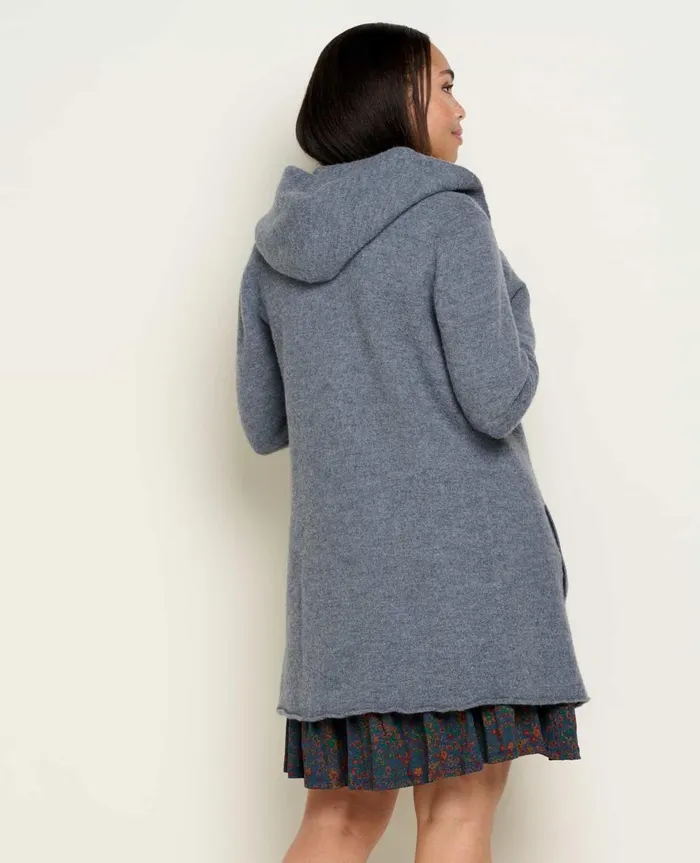 Women039s Merino Heartfelt Hoodie Charcoal Heather ToadandCo Sweaters