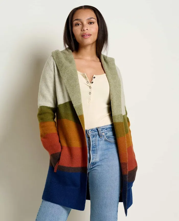 Women039s Merino Heartfelt Hoodie Cinnamon ToadandCo Sweaters