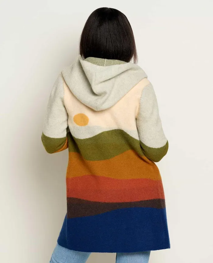 Women039s Merino Heartfelt Hoodie Cinnamon ToadandCo Sweaters