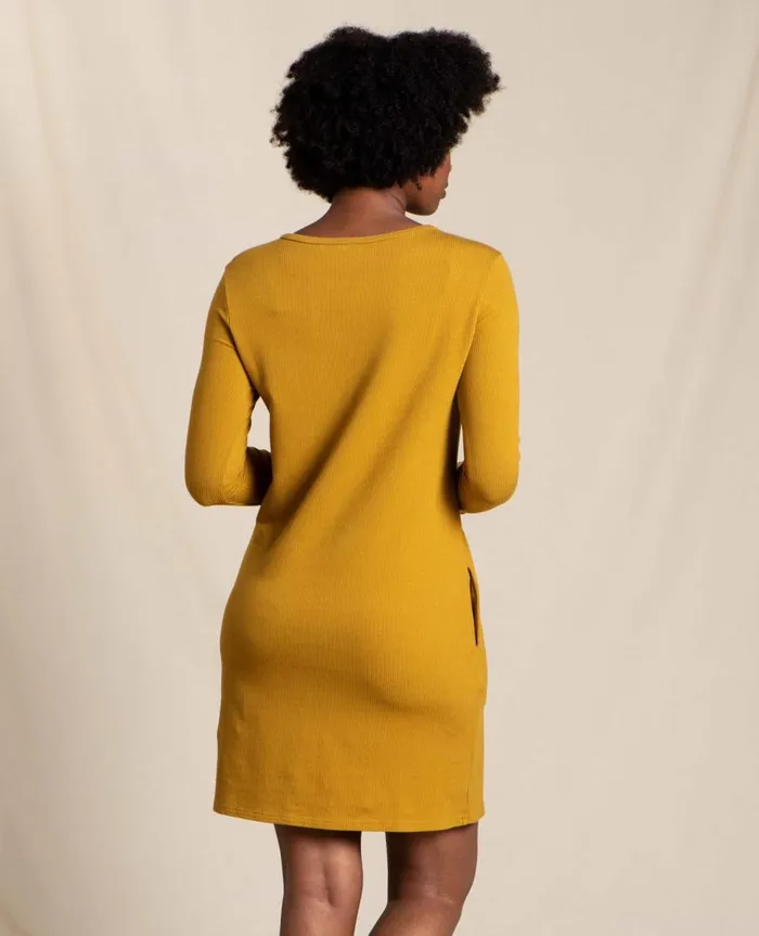 Women039s Ponderosa Long Sleeve Dress Antler ToadandCo Dresses