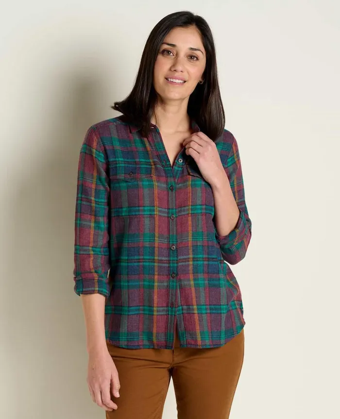 Women039s ReForm Flannel Shirt Aurora ToadandCo Tops and TShirts
