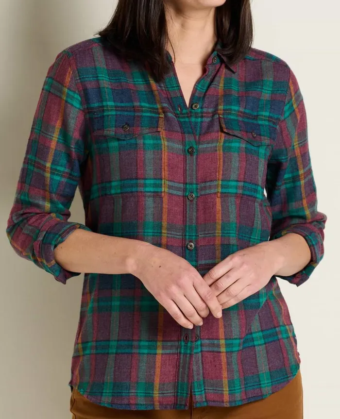Women039s ReForm Flannel Shirt Aurora ToadandCo Tops and TShirts