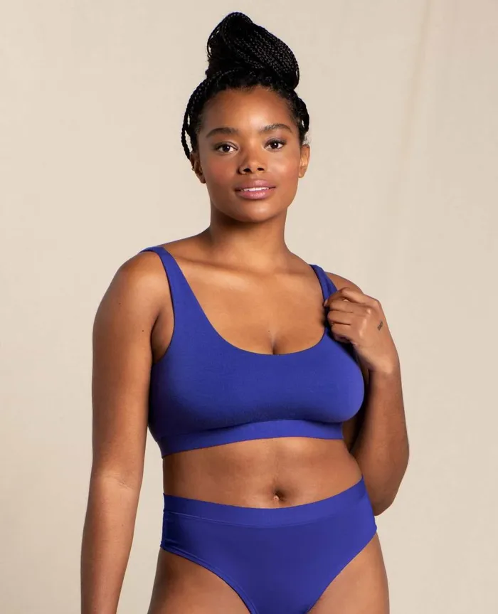 Women039s Scoop Bralette Lupine ToadandCo Loungewear and Sleep
