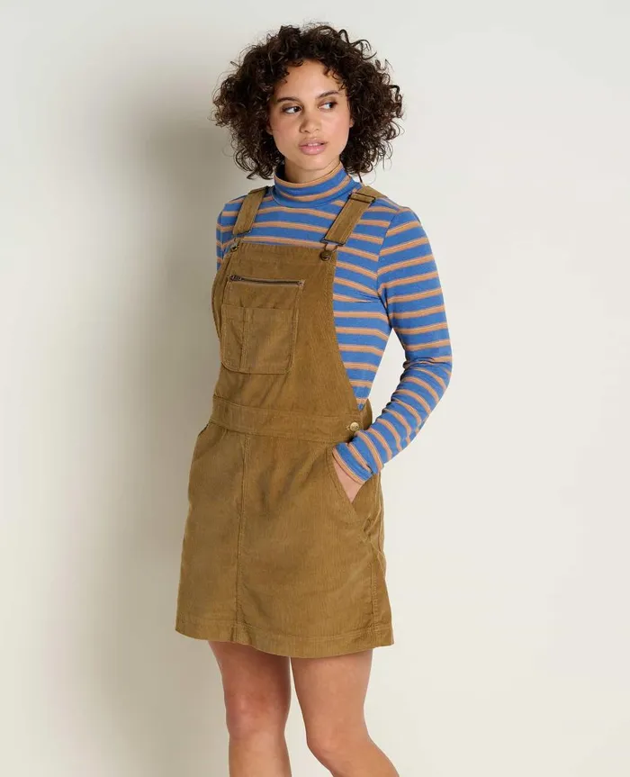 Women039s Scouter Cord Jumper Honey Brown ToadandCo Dresses