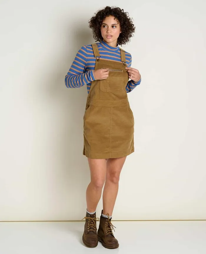 Women039s Scouter Cord Jumper Honey Brown ToadandCo Dresses