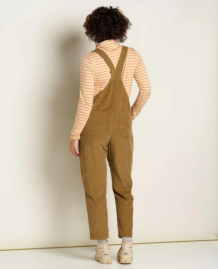 Women039s Scouter Cord Overall Honey Brown ToadandCo Jumpsuits and Overalls