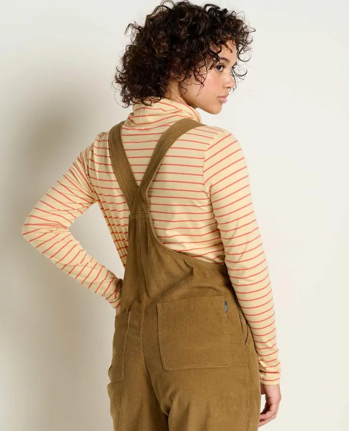 Women039s Scouter Cord Overall Honey Brown ToadandCo Jumpsuits and Overalls