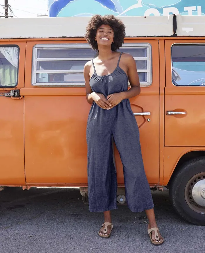 Women039s Taj Hemp Strappy Jumpsuit True Navy ToadandCo Jumpsuits and Overalls Women039s Taj Hemp Strappy Jumpsuit True Navy ToadandCo Jumpsuits and Overalls