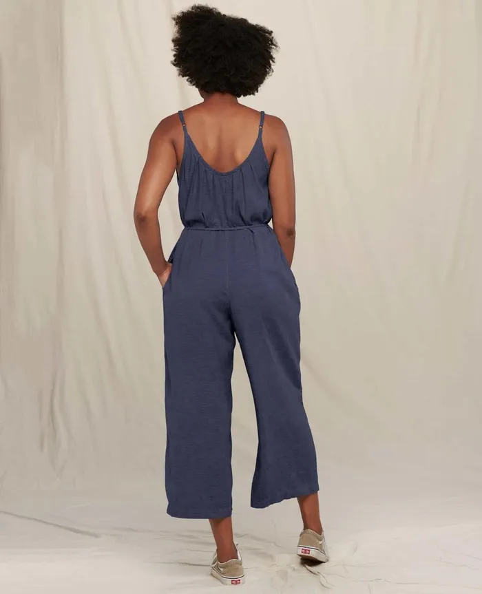 Women039s Taj Hemp Strappy Jumpsuit True Navy ToadandCo Jumpsuits and Overalls
