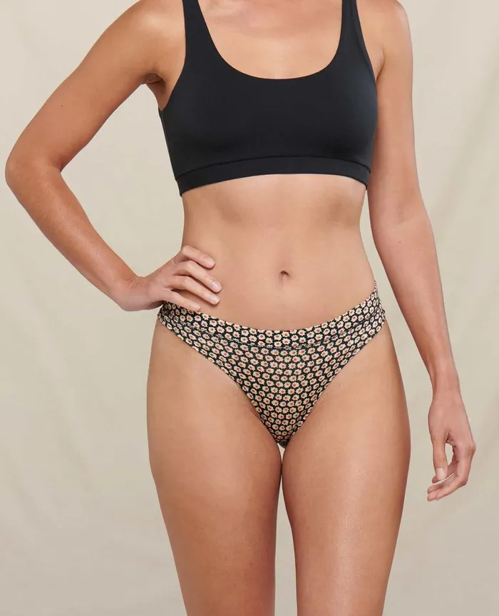 Women039s Thong Barley Daisy Print ToadandCo Underwear and Accessories
