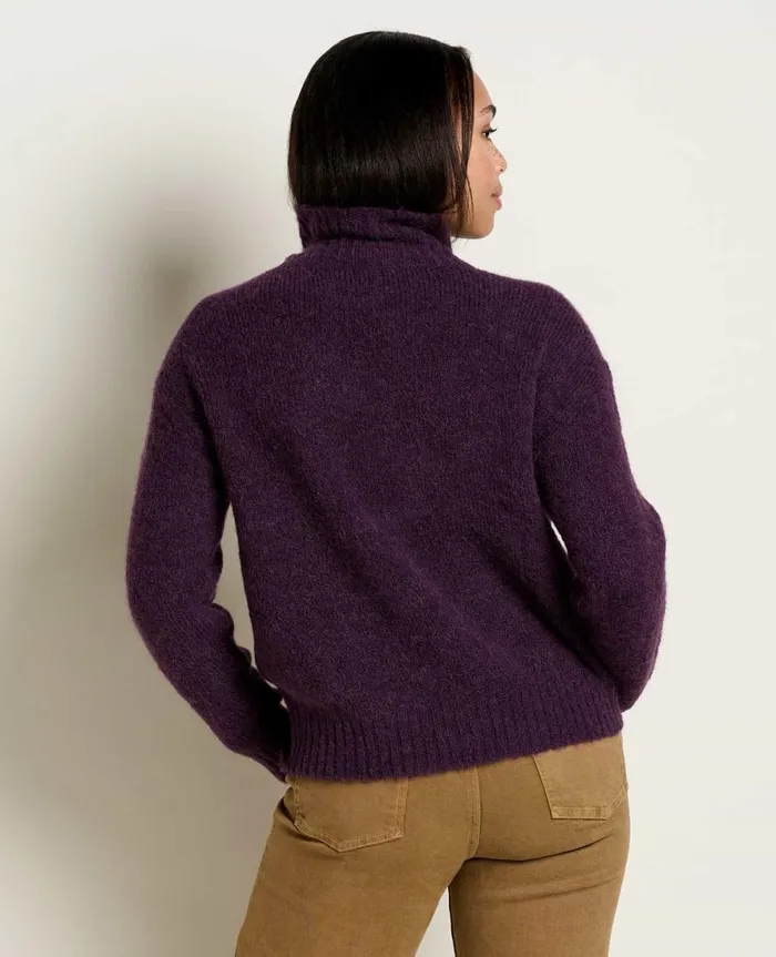 Women039s Toddy TNeck Sweater Blackberry ToadandCo Sweaters