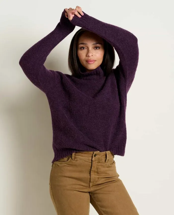 Women039s Toddy TNeck Sweater Blackberry ToadandCo Sweaters