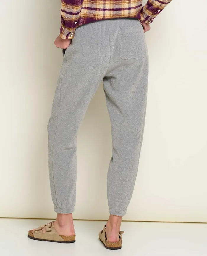 Women039s Whitney Terry Sweatpant Light Heather Grey ToadandCo Pants