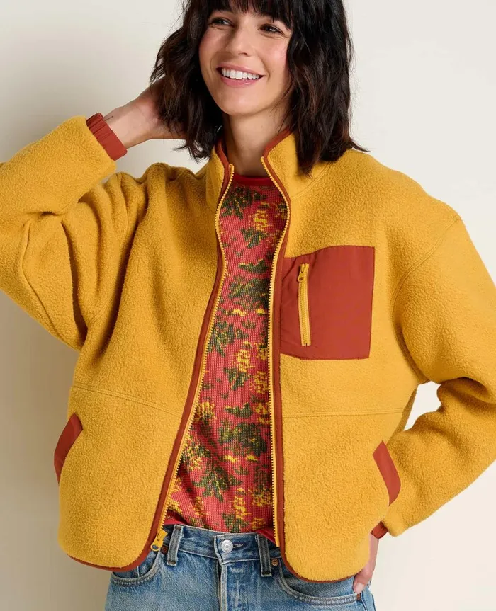Women039s Women039s Campo Fleece Jacket Acorn ToadandCo Jackets and Layers