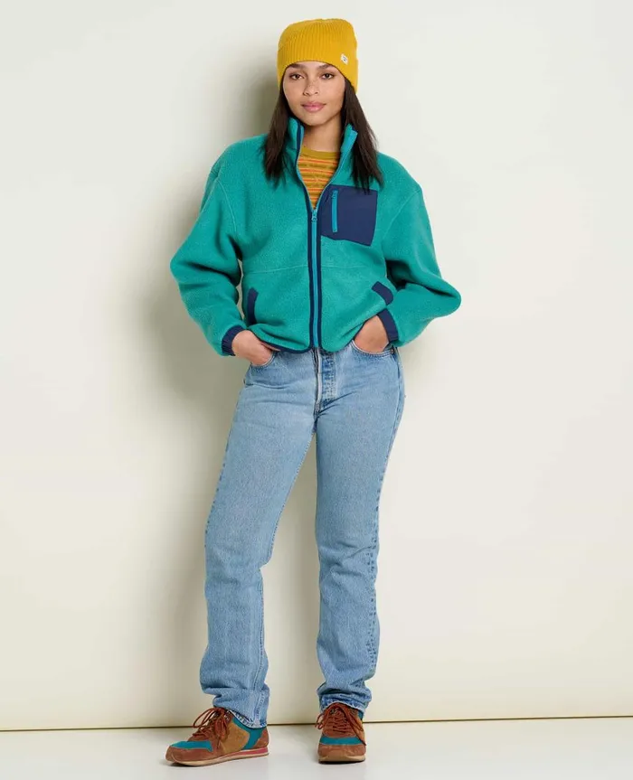 Women039s Women039s Campo Fleece Jacket Cyan ToadandCo Jackets and Layers