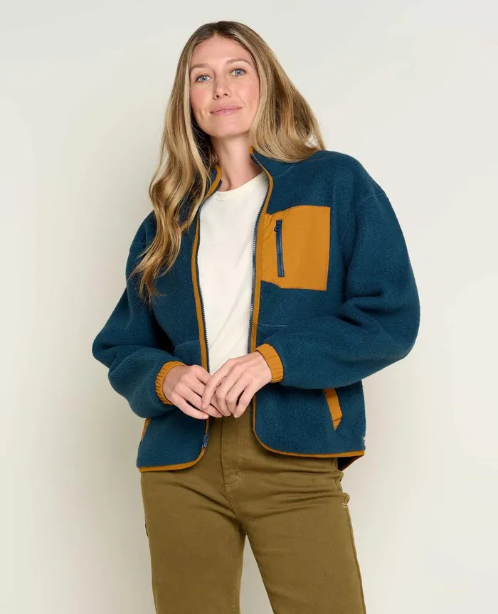 Women039s Women039s Campo Fleece Jacket Midnight ToadandCo Jackets and Layers Women039s Women039s Campo Fleece Jacket Midnight ToadandCo Jackets and Layers