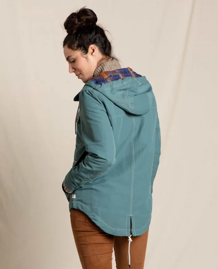 Women039s Women039s Forester Pass Parka Silver Pine ToadandCo Outerwear